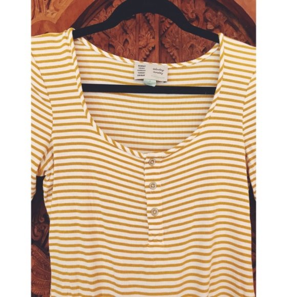 Anthropologie | NWT Ribbed Henley Bodysuit - Picture 6 of 14